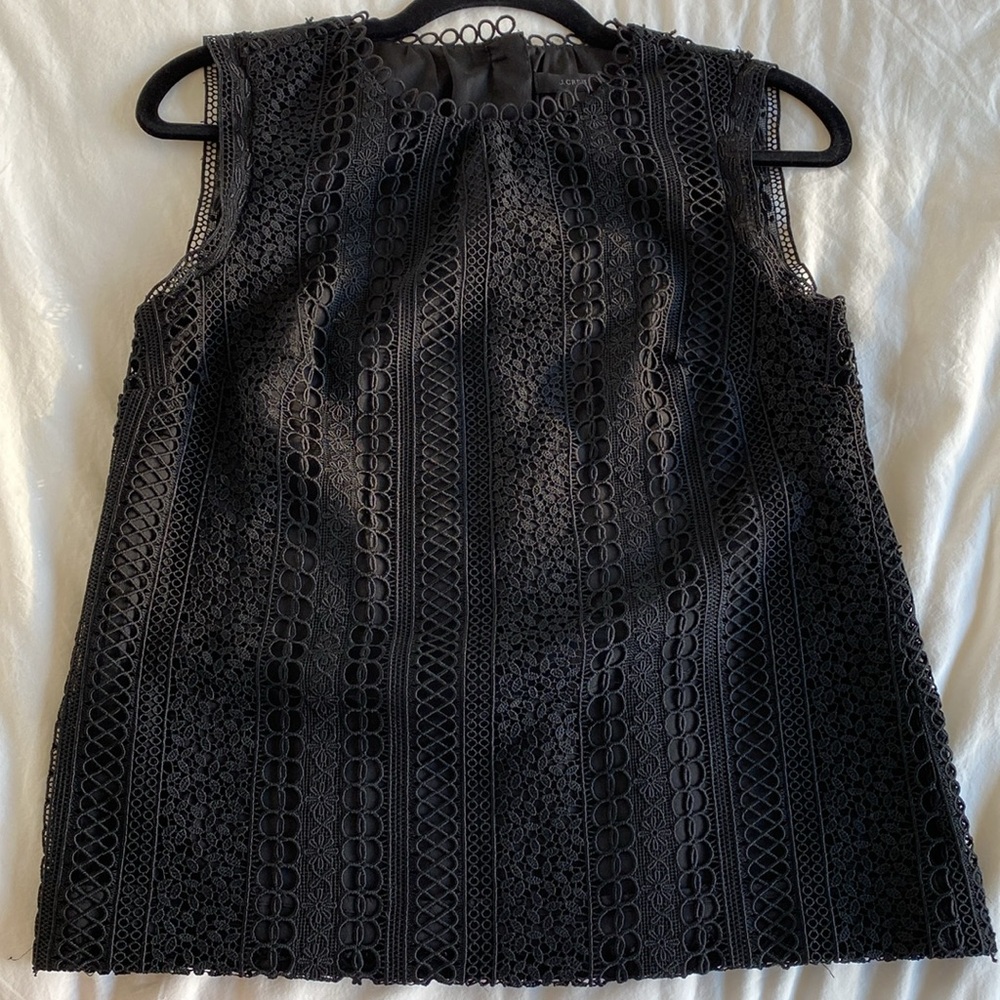 J Crew Lace Shell